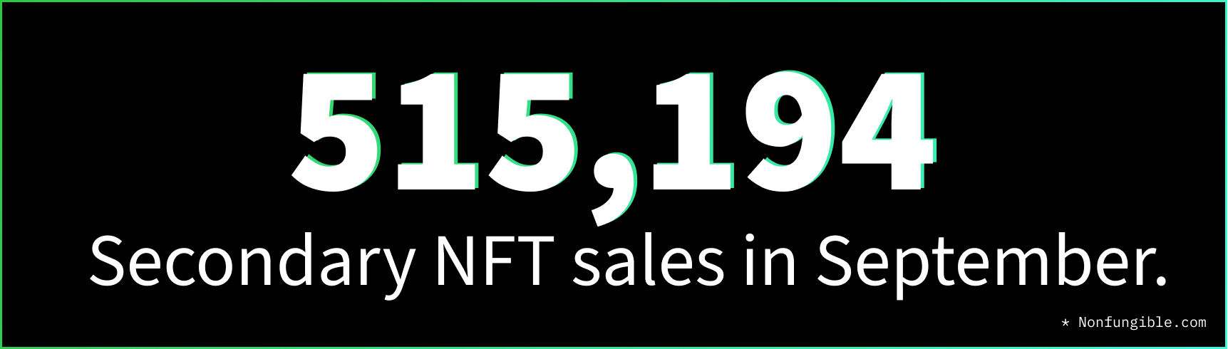 September NFT Stats & News