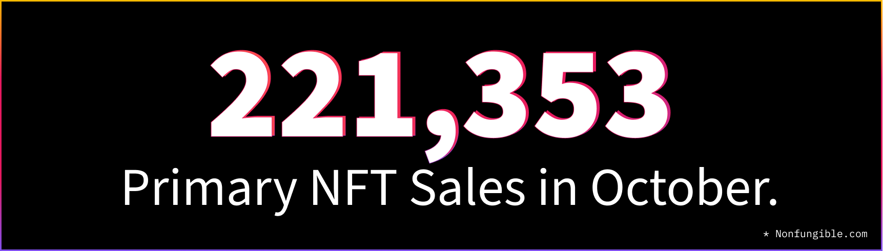 October NFT Stats & News